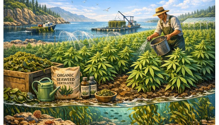 Выращивание конопли: гровинг растения рода каннабис с применением морских водорослей