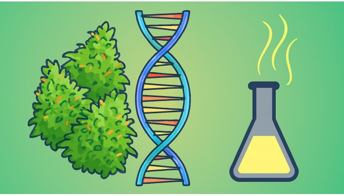 Які гени відповідають за рівень ТГК і аромат