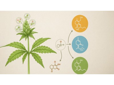 Как формируются каннабиноиды внутри растения