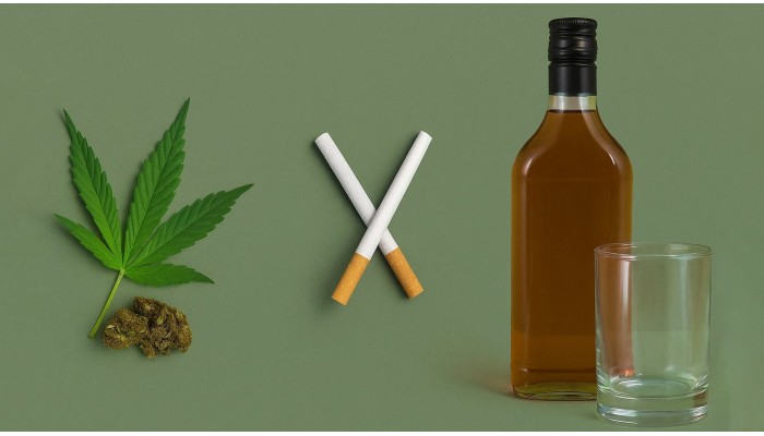 Чи може канабіс допомогти кинути палити або пити