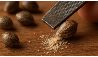 Подпиливание семян каннабиса: необходимость или миф?