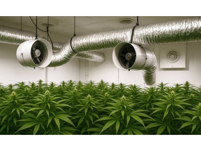 Вентиляция для выращивания каннабиса в закрытом грунте