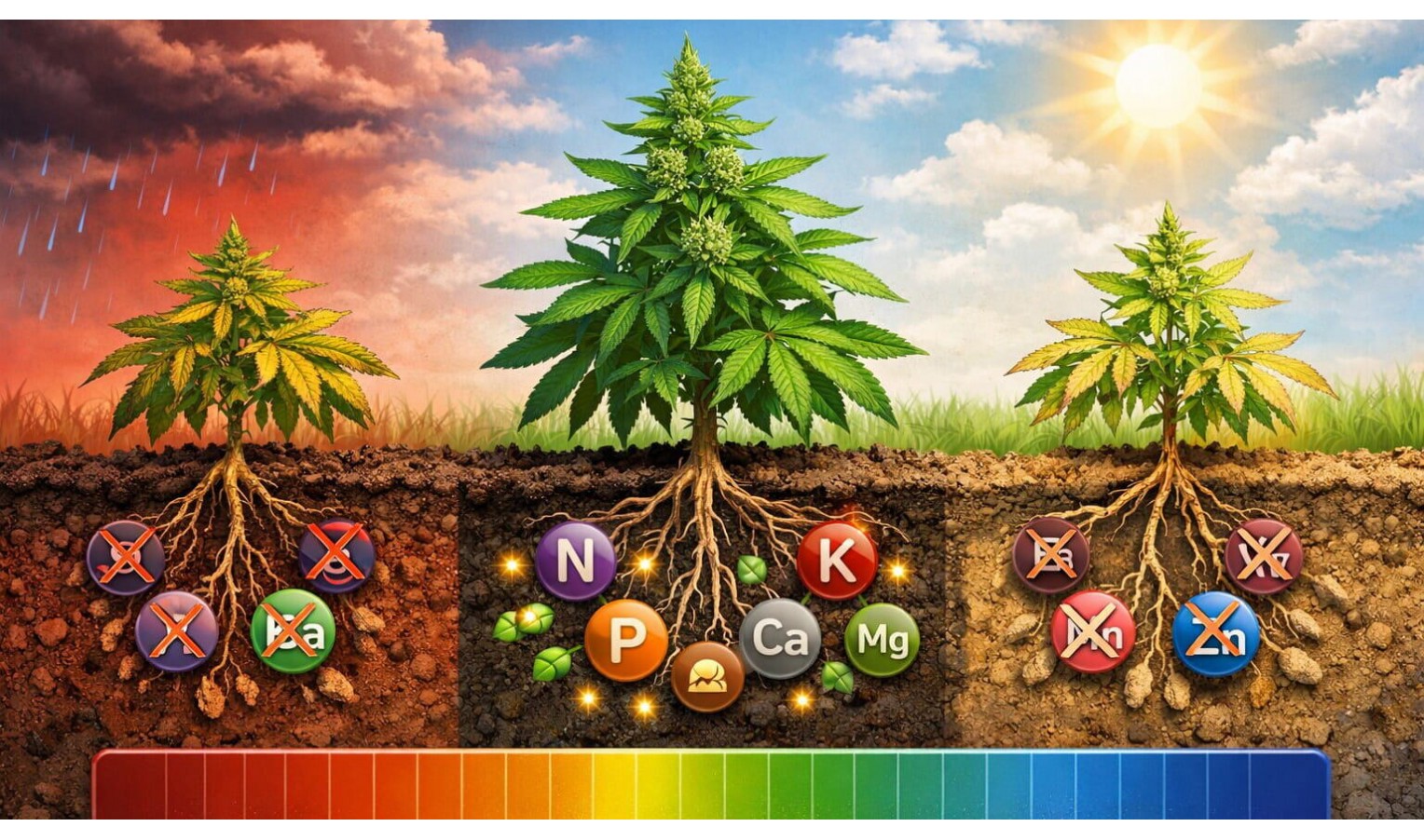 Влияние pH почвы на усвоение питательных веществ