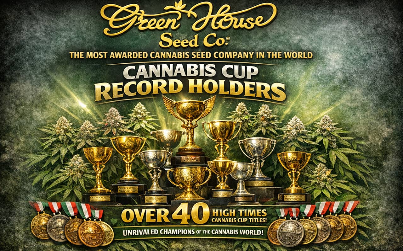 Green House Seeds и Cannabis Cup рекорды