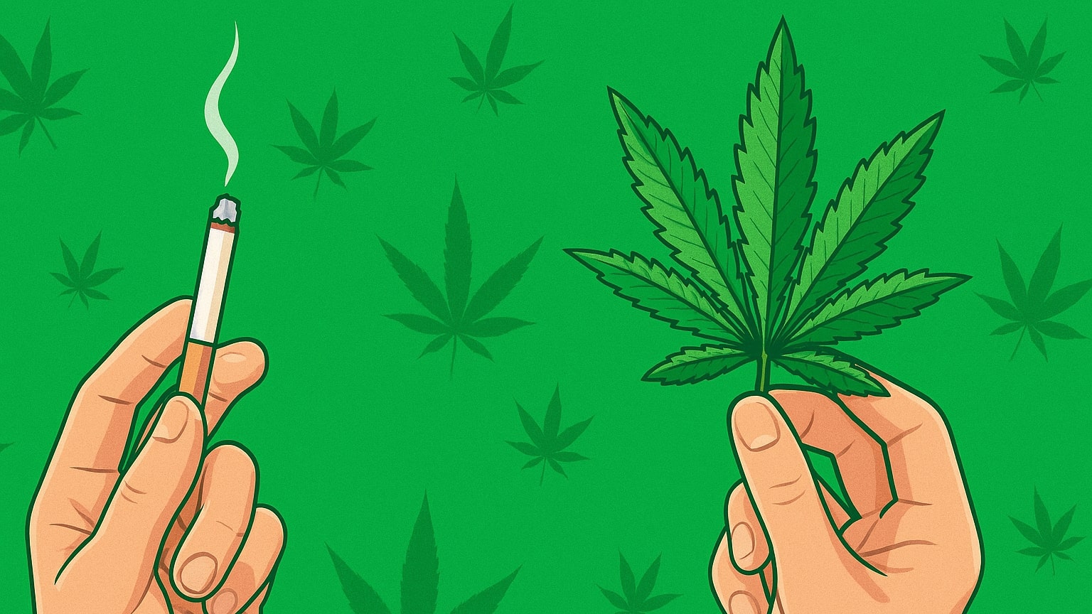 ганжа куріння