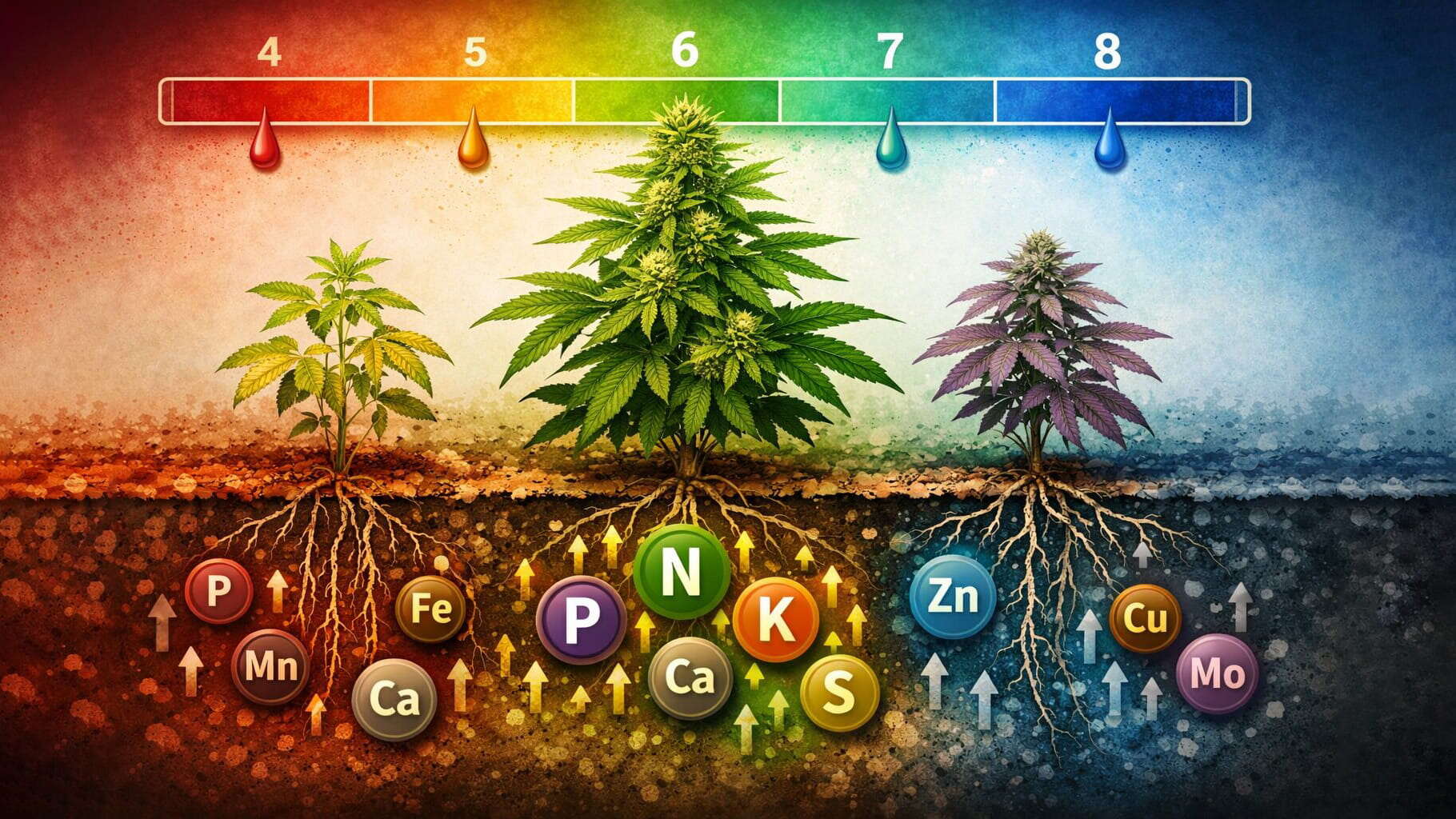 рН каннабиса