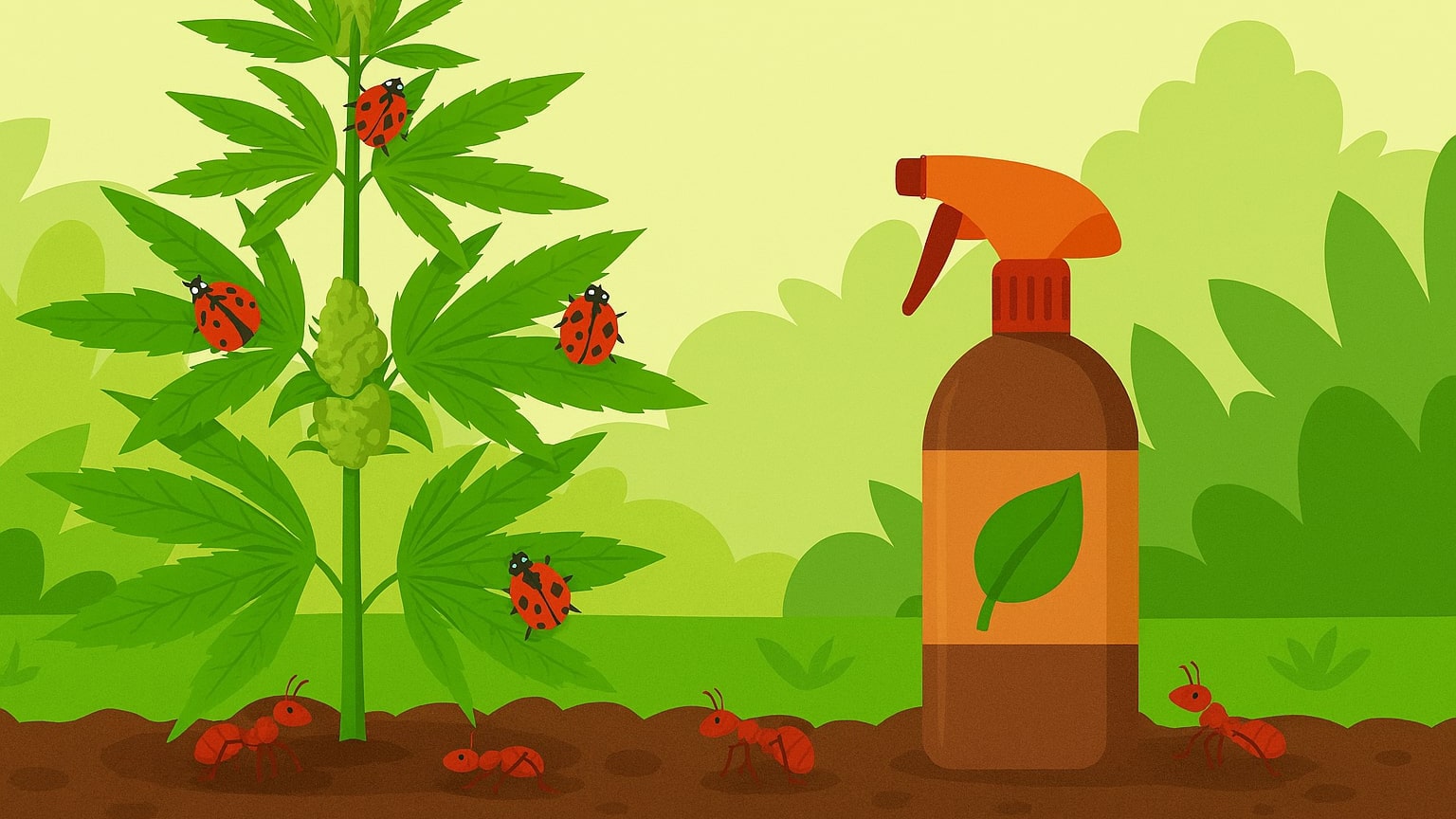 вредители марихуаны как бороться с трипсами каннабиса