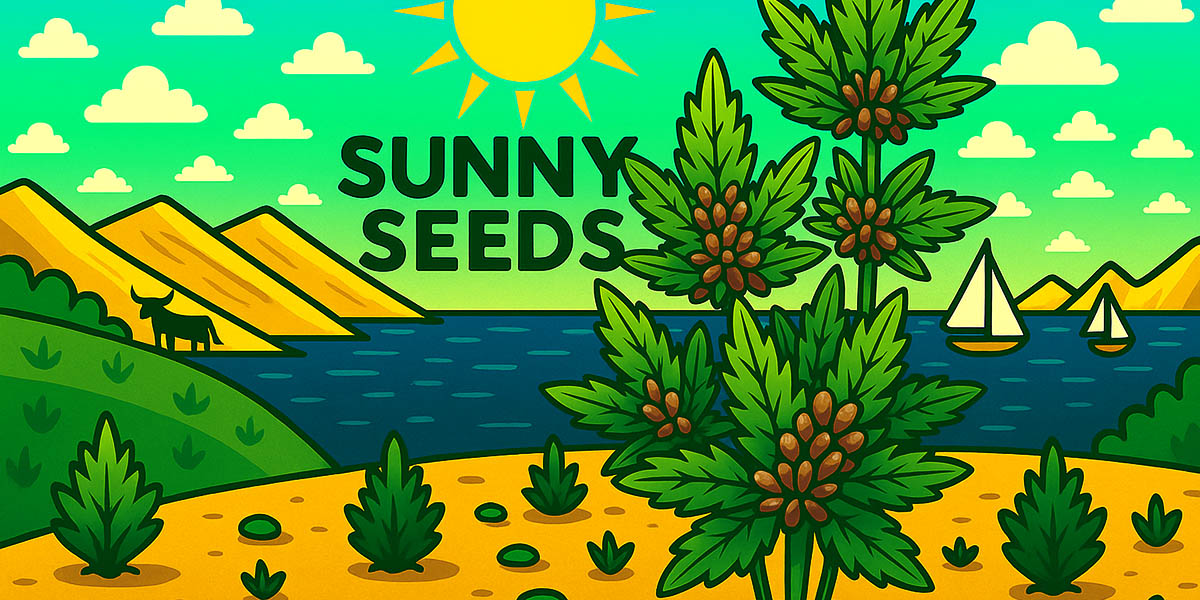 Купить семена конопли испанского сидбанка Sunny Seeds